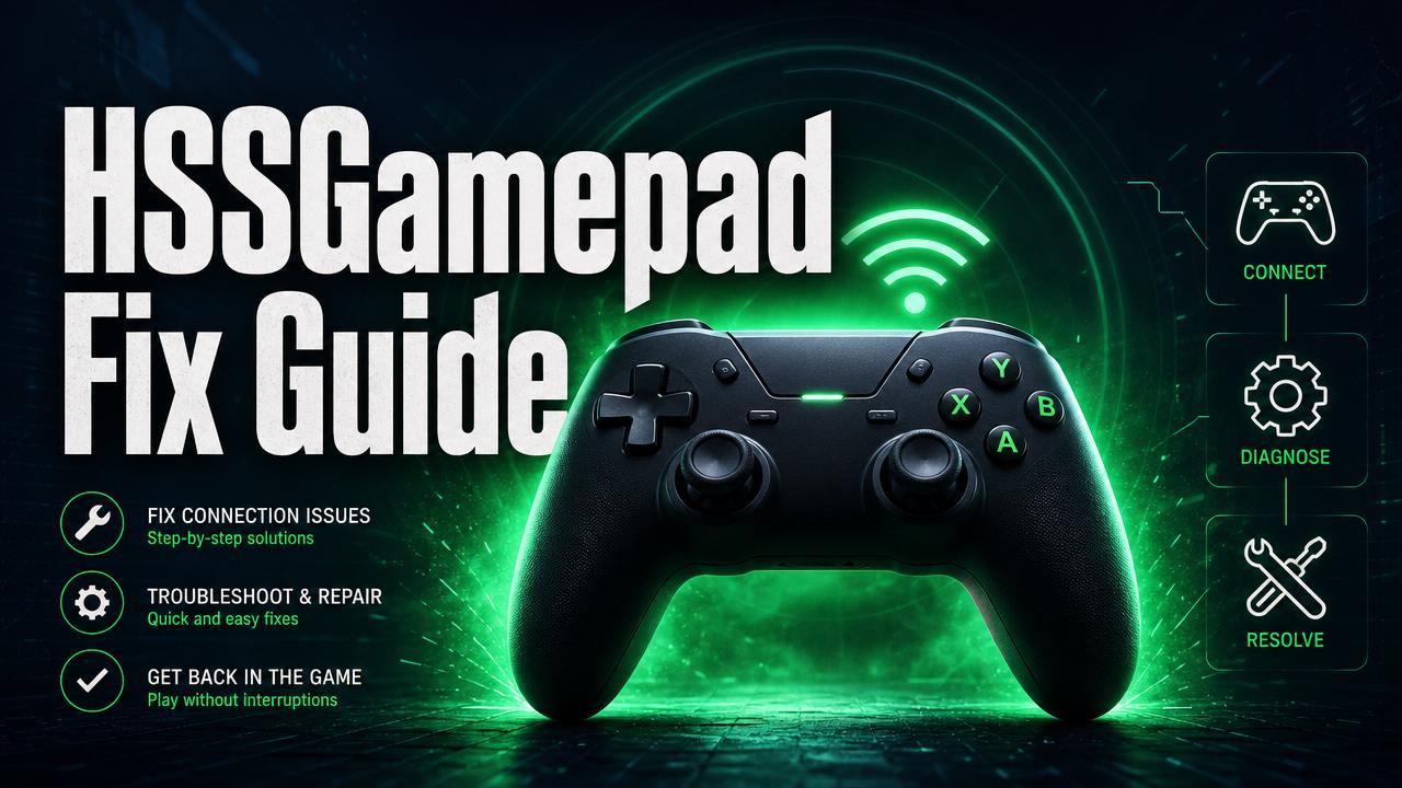 Connectivity Issues HSSGamepad: Solve Pairing, Disconnect & Lag Issues Fast