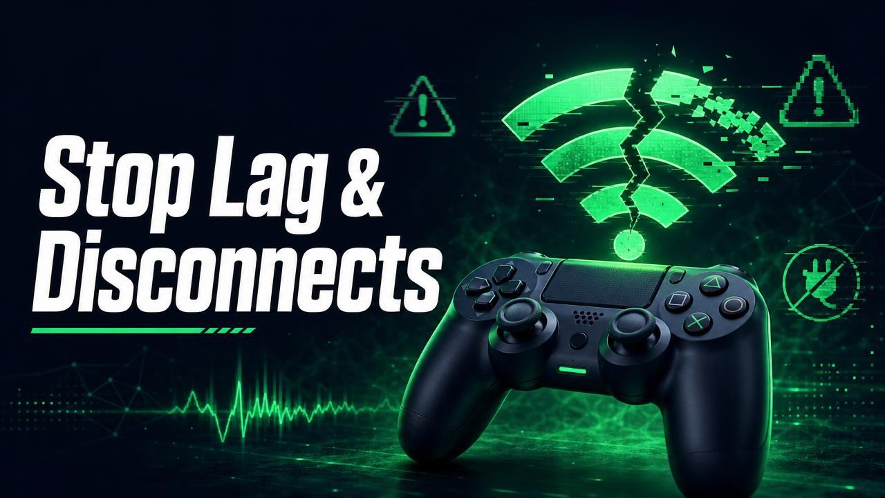 Stop input lag and random disconnects on HSSGamepad