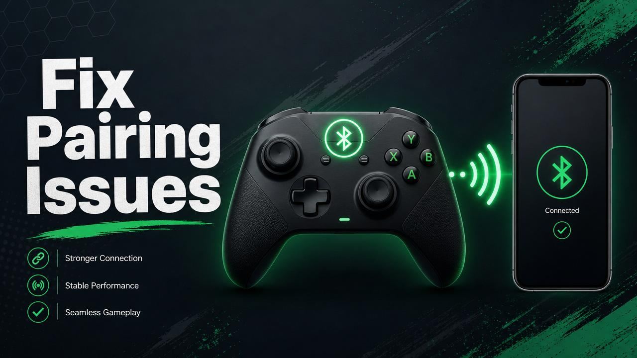 Fix HSSGamepad pairing issues with Bluetooth
